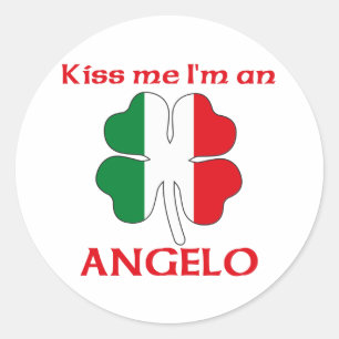 Adesivo Italianos personalizados beijam-me que eu sou
