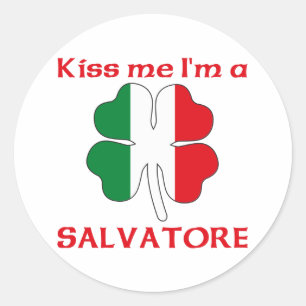 Adesivo Italianos personalizados beijam-me que eu sou