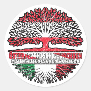 Adesivo Italienisch Österreichisch Österreich Baum