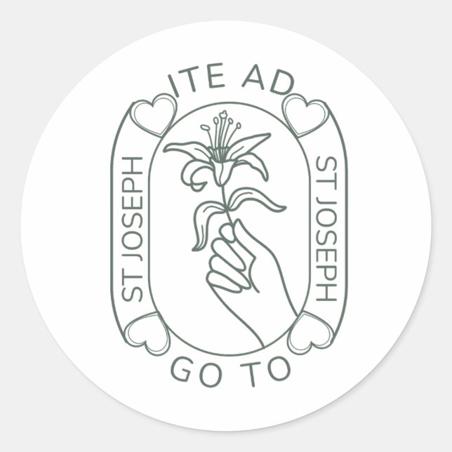 Adesivo Ite Ad Joseph (Frente)
