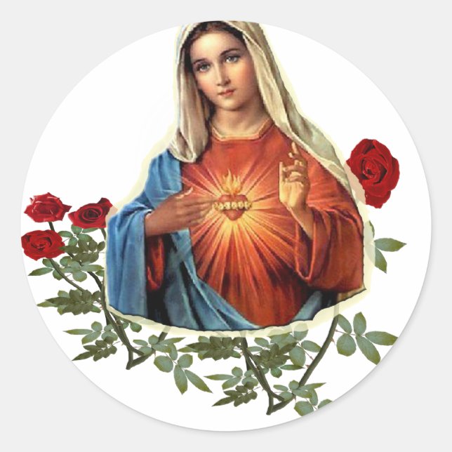 Adesivo Itens de Presente da Mãe Mary (Frente)