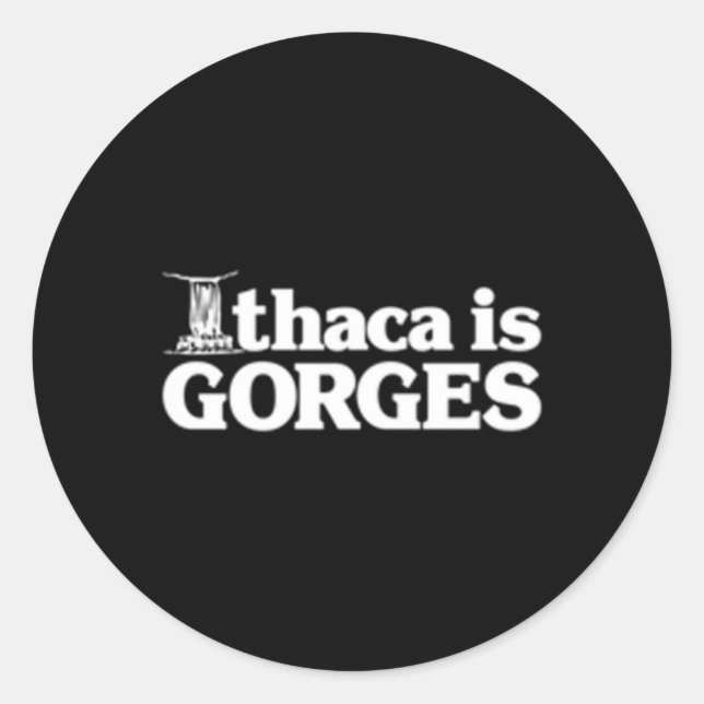 Adesivo Ithaca Is Gorges (Frente)
