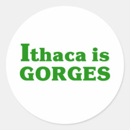 Adesivo Ithaca is Gorges