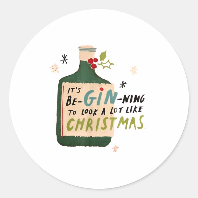 Adesivo It's Beginning To Look A Lot Like Tails Funny Chri (Frente)