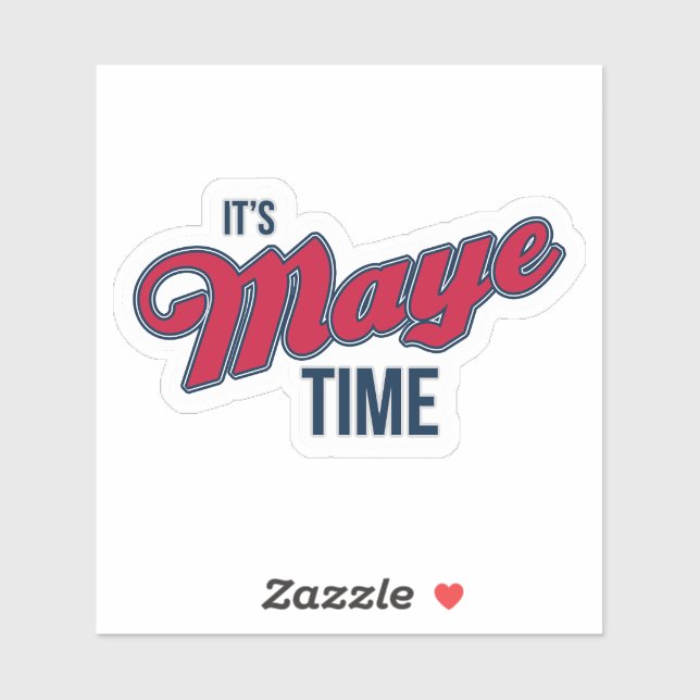 Adesivo It's Maye Time - Fan Cut-Out Sticker (Folha)