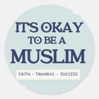 Adesivo It's Okay To Be a Muslim Sticker