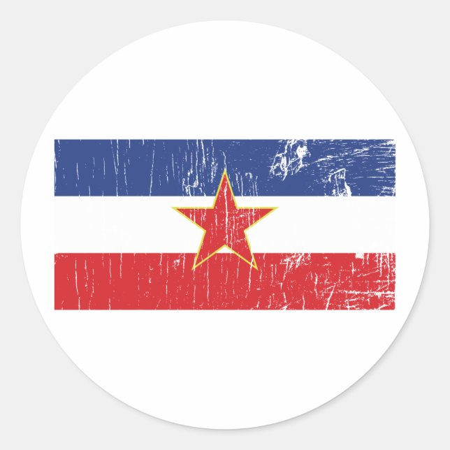 Adesivo Iugoslávia Sticker (Frente)