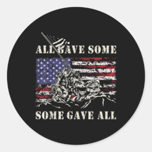 Adesivo Iwo Jima Wwii Veteran 4 de julho Exército American