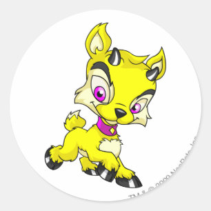 Adesivo Ixi amarelo