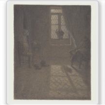 J.F. Millet - Le chat (O Gato na Janela)