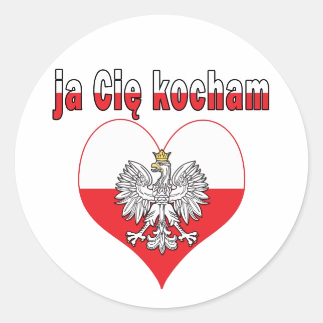 Adesivo ja Cie kocham Eagle Heart (Frente)