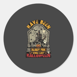 Adesivo Já Estiveram Prontos Halloween Casa Assombrada Láp