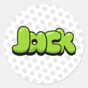 Adesivo Jack Classic Round Sticker