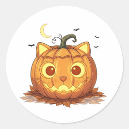 Adesivo Jack-O'-Fold - Rosto de Gato Escocês