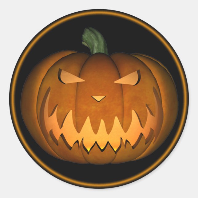 Adesivo Jack o' Lantern (Frente)