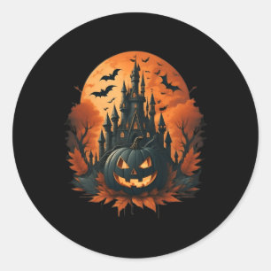 Adesivo Jack O' Lantern Face Halloween Pumpkin Spooky