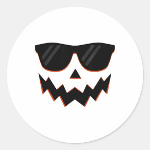 Adesivo Jack O Lantern Pumpkin Face Hallowen Costume Sungl