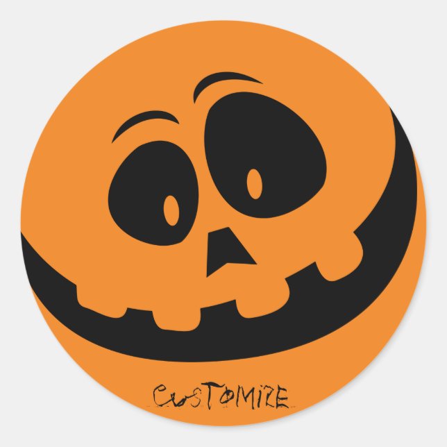 Adesivo Jack O'lantern Smile Thunder_Cove (Frente)