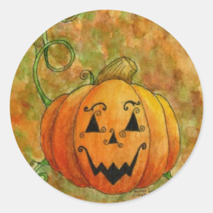 Adesivo Jack O'Lantern Sticker