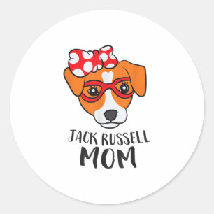 Adesivo Jack Russel Terrier Mãe Cachorro Jack Russell Mãe