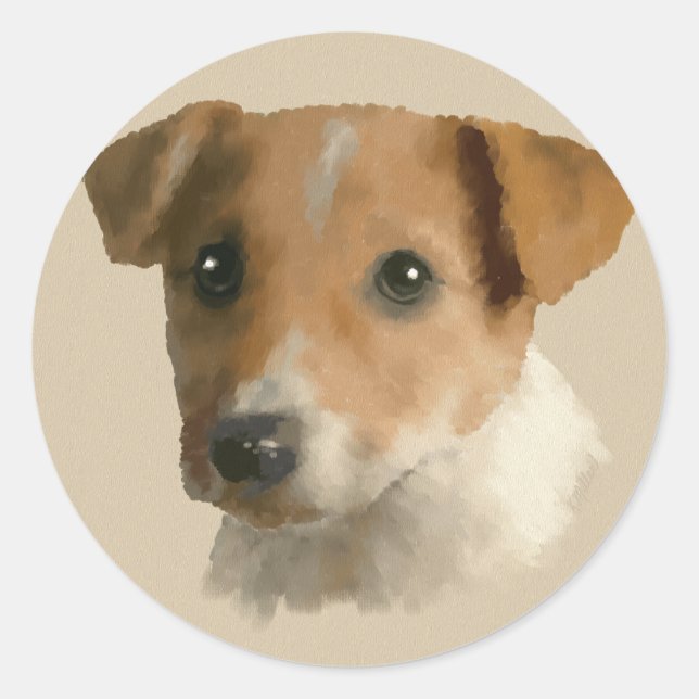 Adesivo Jack Russell Puppy (Frente)