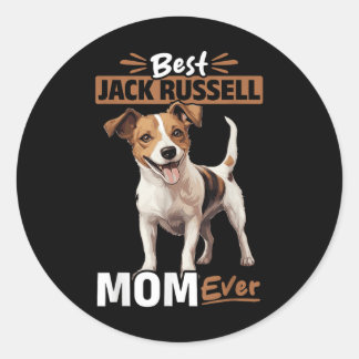 Adesivo Jack Russell Terrier Dog Melhor Jack Russel Mãe