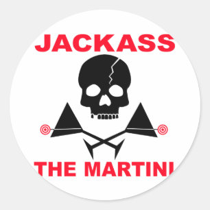 Adesivo - JACKASS, O Martíni