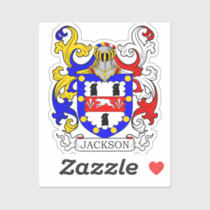 Adesivo Jackson Family Crest