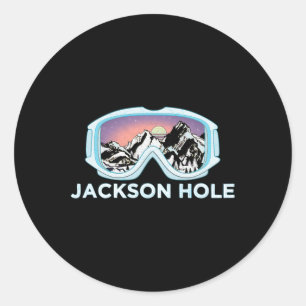 Adesivo Jackson Hole Ski Design Jackson Hole