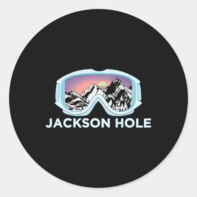 Adesivo Jackson Hole Ski Design Jackson Hole (Frente)