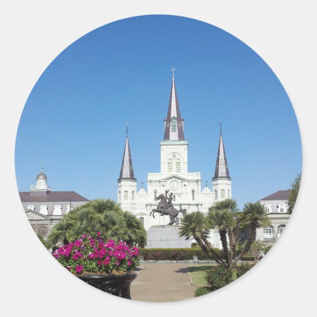 Adesivo Jackson Square, Nova Orleans (Frente)