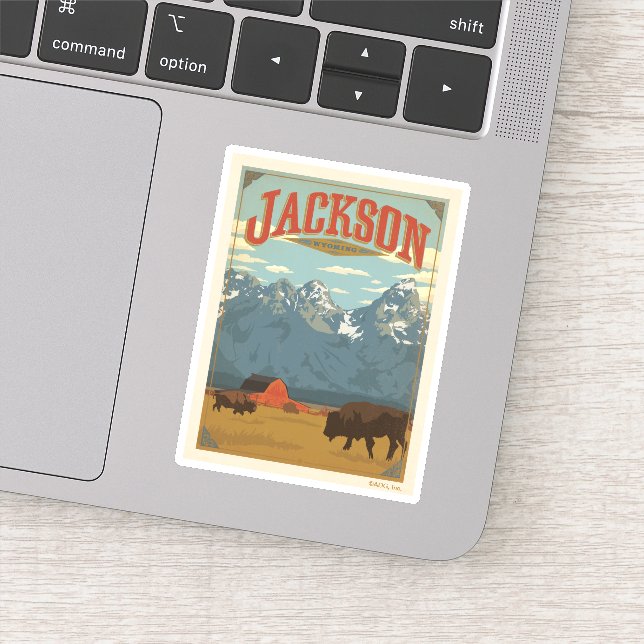 Adesivo Jackson | Wyoming (Detalhe)