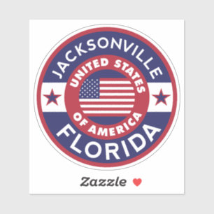 Adesivo JACKSONVILLE, Florida