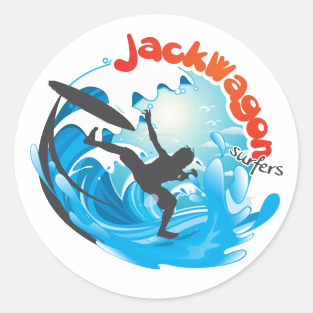 Adesivo JackWagon Stickers! (Frente)