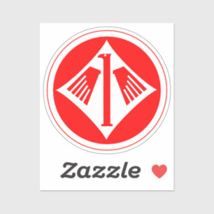 Adesivo Jagdgeschwader 1 (JG 1) Oesau Insignia