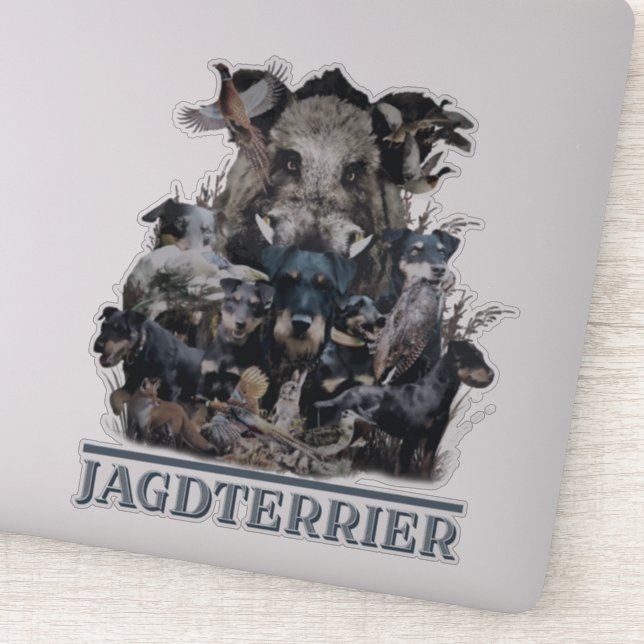Adesivo Jagdterrier Sticker (Detalhe)