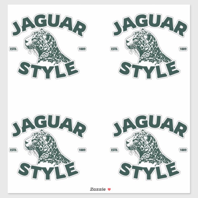 Adesivo Jaguar Sticker (Folha)
