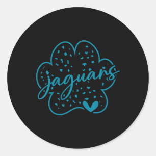 Adesivo Jaguar Vintage Espírito de Equipe Esportiva Escola