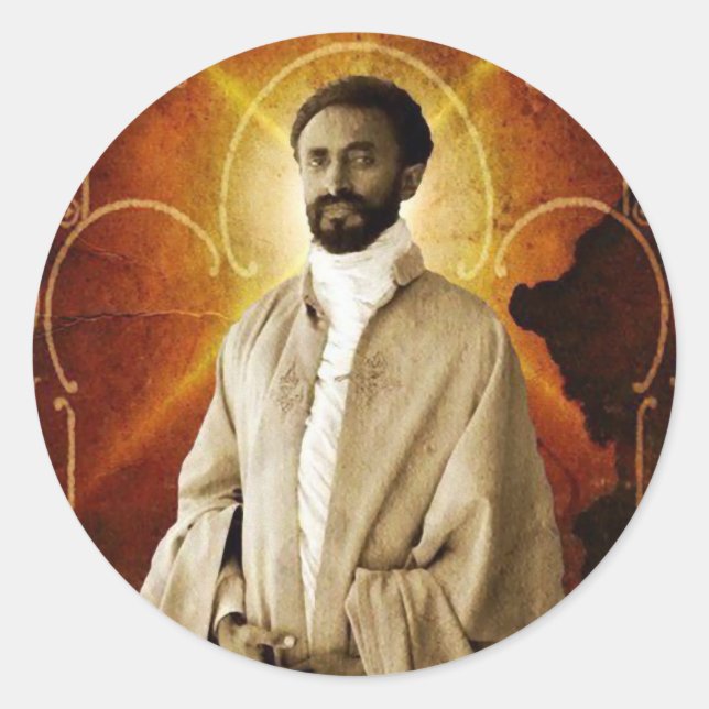 Adesivo Jah Rastafari Rasta Livity INI Roots  (Frente)