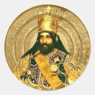 Adesivo Jah Rastafari Selassie I Rasta Reggae