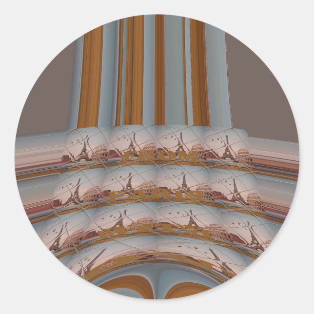 Adesivo J'aime Paris (I Love Paris) (Frente)