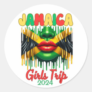 Adesivo Jamaica Girls Trip 2024 Tropical Beach Getaway