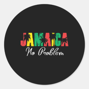 Adesivo Jamaica Sem Problema! Férias Jamaicamas