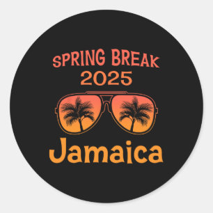 Adesivo Jamaica Spring Break 2025 Family Vacation Beach Vi