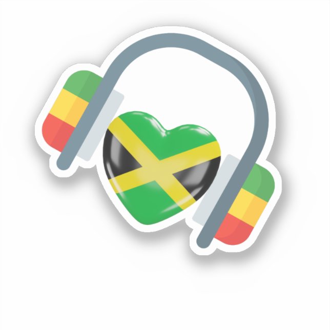 Adesivo Jamaica Sticker (Frente)