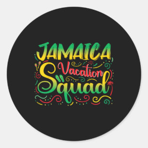 Adesivo Jamaica Vacation Squad 2025 Outfit Matching Family