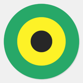 Adesivo Jamaican Mod Round Sticker 2
