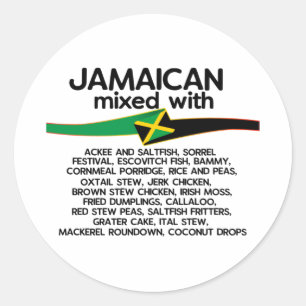 Adesivo Jamaicano Misturado com Jamaica Proud Group