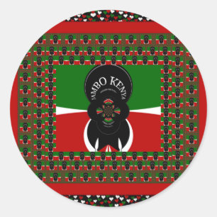 Adesivo Jambo Kenya Art Impressão