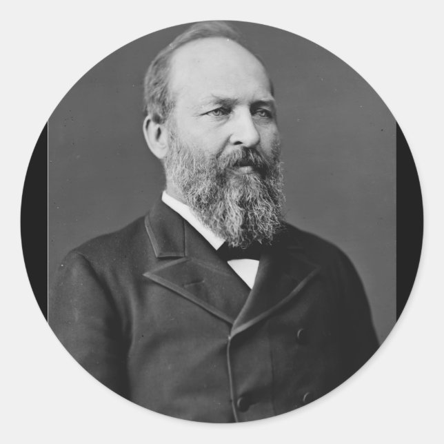 Adesivo James Garfield 20 (Frente)